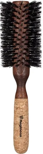 Regincós Bürste 20829, 29/65 mm - 16-reihig Spiralform Rundbürste B-1630 - Diverse R - Professionelle Rundbürste mit innovativem Korkgriff für angenehmes Handling und verstärkten Mischborsten für gesunden Glanz.