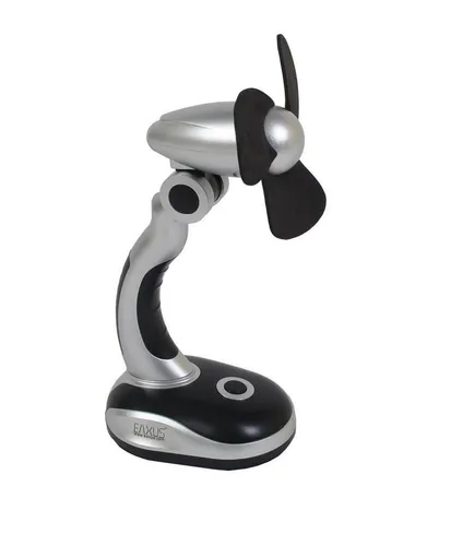 EAXUS Standventilator Mini-Ventilator Büroventilator Schreibtischventilator Handlüfter Reise