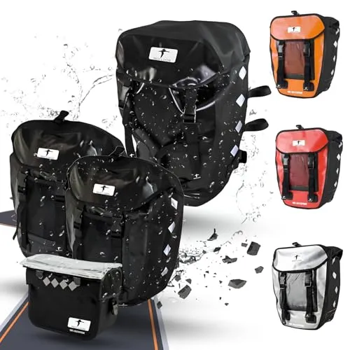 Red Loon Fahrrad Gepäckträgertasche Fahrradtasche Packtasche Pro schwarz