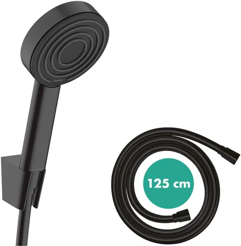 hansgrohe Pulsify S Brausehalterset 24301670 in schwarz von Hansgrohe