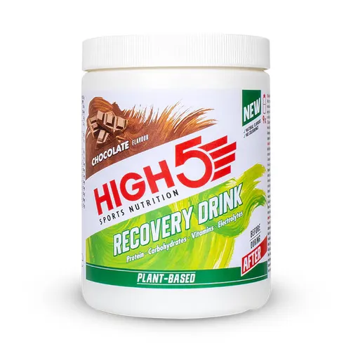 Produktbild High5 Plant-Based Recovery Drink, 450 g Dose, Chocolate