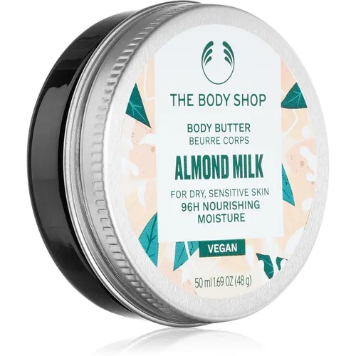 The Body Shop Almond Milk Body Butter Körperbutter mit nahrhaften Effekt 50 ml