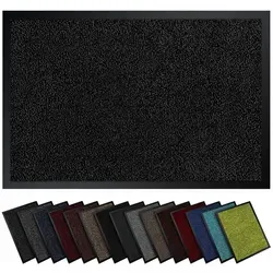 Gentle North Fußmatte für Innen & Außen in schwarz von Gentle North