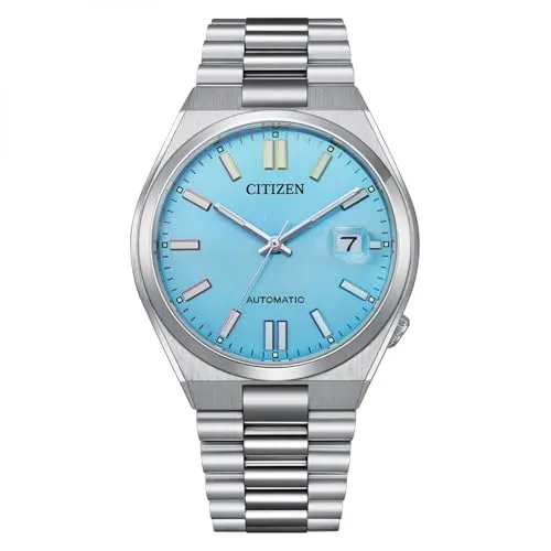 Citizen NJ0151-53L Tsuyosa Herrenuhr - Elegante Armbanduhr mit präzisem Automatikwerk und 40 Stunden Gangreserve; kratzfestes Saphirglas und 5 Bar Wasserdichtigkeit für den täglichen Gebrauch.