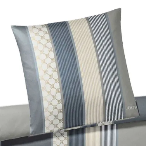 Joop! Kissenhülle Grau Gestreift 40x80 cm in grau von JOOP! Living