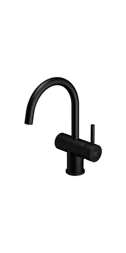 Steinberg Serie 100 Waschtischarmatur 1001500S Matt Black - Moderne Waschtischarmatur mit schwenkbarem Auslauf und hochwertiger Keramikkartusche, ideal für ein elegantes Badezimmer-Design.