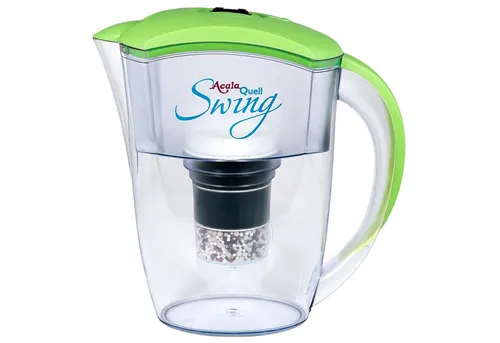 AcalaQuell Wasserfilter Kannenfilter Swing – Hochwertige Wasseraufbereitung - Erleben Sie mit dem AcalaQuell Swing® frisches Trinkwasser ohne Druckaufbau. Ideal für 1-2 Personen, entfernt er unerwünschte Stoffe und sorgt für einen tollen Geschmack. Inklusive Filterkartusche und Mikroschwamm.