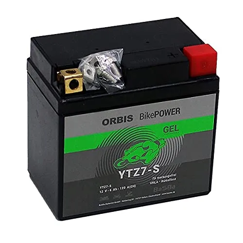 Orbis BikePower YTZ7S, YTZ7S-4, YTZ7S-BS, CTZ7-S 50616 12V 6 Ah 120
