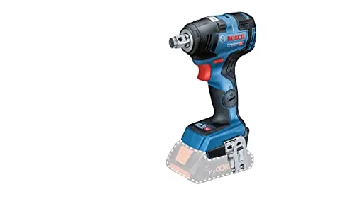 Bosch Professional 18V Akku Drehschlagschrauber GDS 18V-200 C - Akkuschrauber mit max. Drehmoment von 200Nm, ideal für schwer zugängliche Stellen dank kompakter Bauweise und bürstenlosem Motor für längere Lebensdauer.