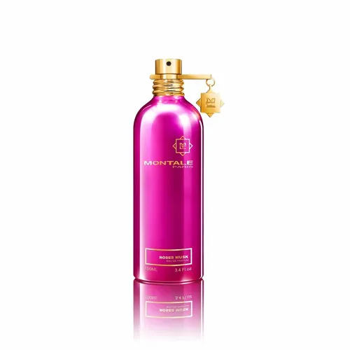 Montale Rosen Moschus Eau de Parfum 100ml - Unisex Duft mit blumiger und moschusartiger Note, perfekt für romantische Anlässe. Die Kombination aus Rosen und Moschus schafft ein elegantes Aroma, das für langanhaltende Präsenz sorgt.
