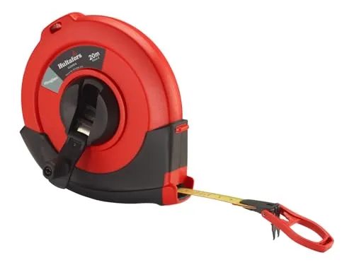 Hultafors Massband Glasfaser CC 20FM, 391203 - Messgeräte - Hochwertiges Glasfaser-Massband, flexibel und robust für präzise Messungen in jeder Situation.