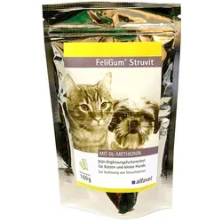 Feligum Struvit Kaudrops für Katzen und kleine Hunde 160 g - Tiergesundheit: Unterstützt die Harnwegsgesundheit Ihrer Haustiere mit schmackhaften Kaudrops für Katzen und kleine Hunde.