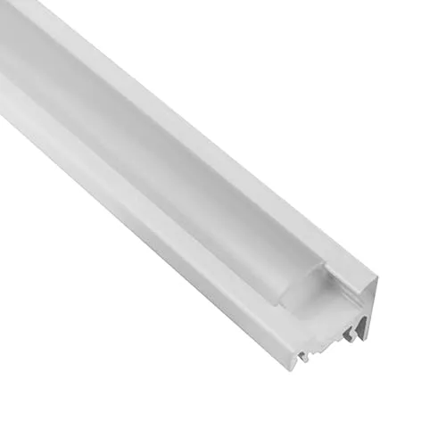 tktrading24 A20 LED Profil Weiss mit Abdeckung - Premium Eckprofil 30° - 2m opal