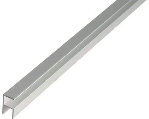 Produktbild Eckprofil Alu silber eloxiert 10,9x20x1,5 mm, 2 m