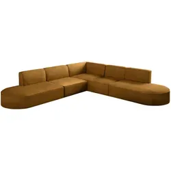 Kaiser Möbel Ecksofa Modena Corner, Honig, 285x285 cm in gelb von Kaiser Möbel