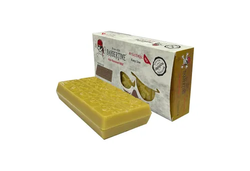 BARBERTIME Warmwachs-Haarentferner Heißwachs Hair Removal Wax Haarentfernungswachs 500g Natural