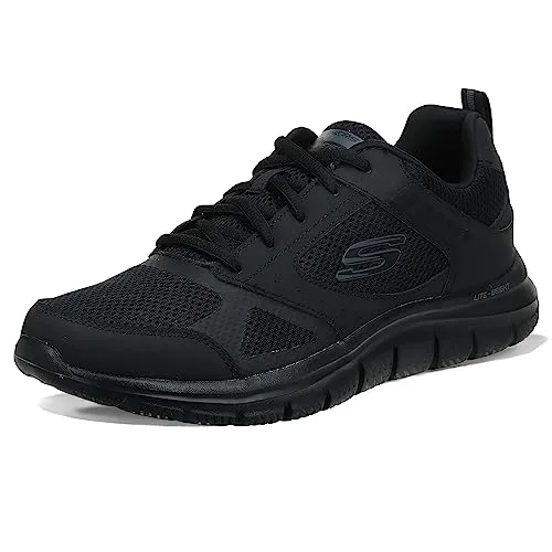 Skechers Laufschuh für Herren - Laufschuhe in Größe 41 EU, mit atmungsaktivem Mesh-Obermaterial und rutschfester Gummisohle für optimalen Halt beim Joggen.
