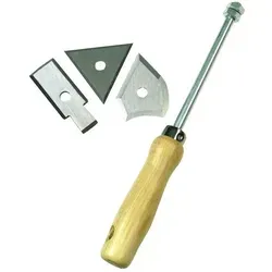 mako Universalschaber PREMIUM, 3 auswechselbare Profiklingen