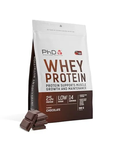 PhD Nutrition Whey Pulver 500g Schokolade