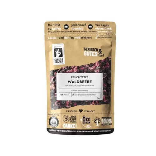 Bremer Gewürzhandel Waldbeerentee, lose, 10 x 100g - Fruchtiger Waldbeerentee mit einer Auswahl beliebter Waldfrüchte. Ideal als erfrischender Sommertee oder wärmender Wintertee. Genießen Sie höchste Qualität und unterstützen Sie soziale Projekte mit jedem Kauf!
