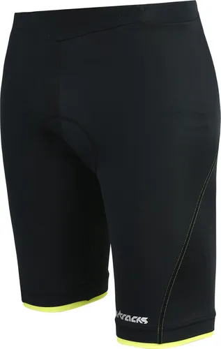 Airtracks Damen Fahrradhose Kurz Comfort Line - L - schwarz-neon