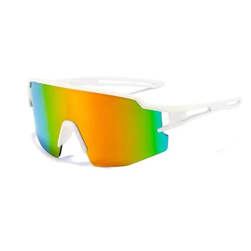 MUSELK Sport Sonnenbrille Herren Damen Fahrradbrille Sunglasses Polarisierte Sonnenbrille für Outdooraktivitäten MTB Rennrad Radfahren Biking Ski Sonnenbrille mit UV400