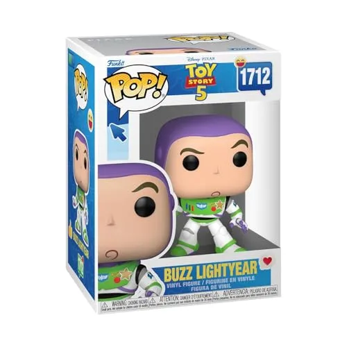 Funko POP! Disney: Toy Story 5 - Buzz Lightyear - Sammelbare Vinylfigur - Geschenkidee - Offizielles Merchandise - Spielzeug für Kinder & Erwachsene - Modellfigur für Sammler und zur Ausstellung