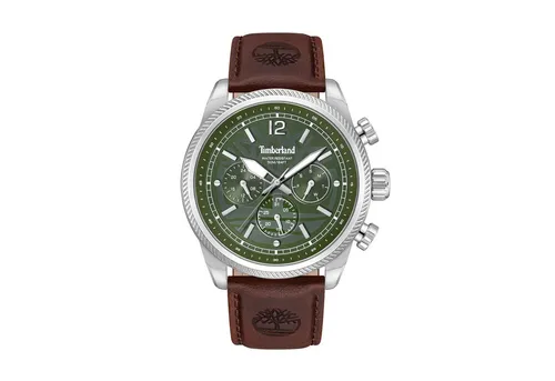 Timberland Multifunktionsuhr HENNIKER II TDWGF0082802, Quarzuhr, Armbanduhr, Herrenuhr, Lederarmband, analog, Tag