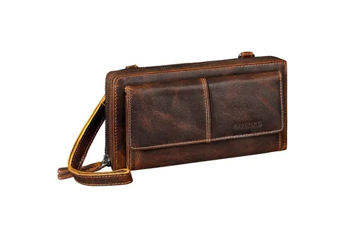 STILORD 'Violina' Deluxe 3-in-1 Handytasche in braun von STILORD