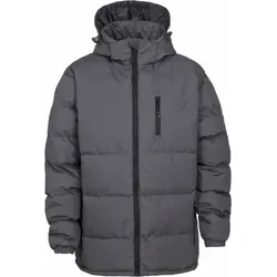 Trespass Herren Clip Jacke, Flint, S - Funktionsjacke aus Melange-Fleece mit weichem Stoff und gebürsteter Rückseite, ideal für Outdoor-Aktivitäten und mit praktischen 2 Reißverschlusstaschen.