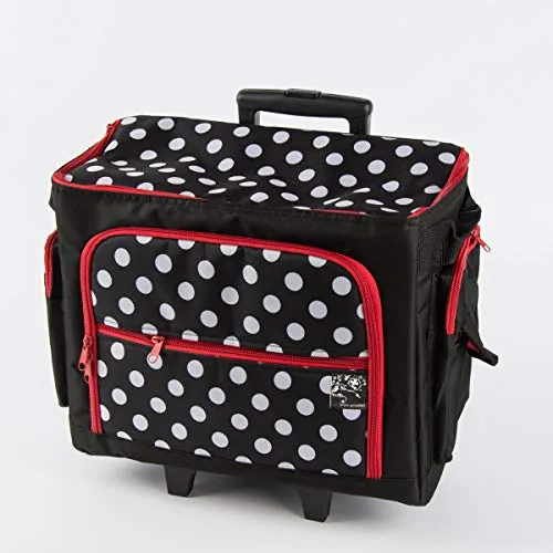 Prym 612630 Nähmaschine Trolley Polka Dots