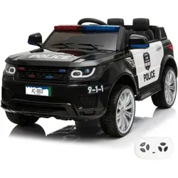 Berghoff Elektro-Polizeiauto für Kinder 12V mit Fernbedienung