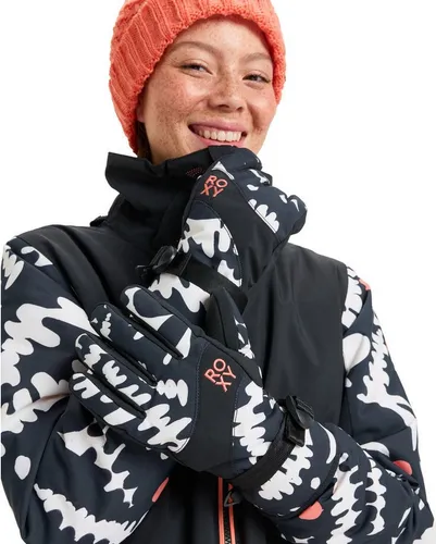 Roxy Jet Gloves Schwarz S - Hochwertige technische Handschuhe für optimalen Grip und Komfort, ideal für aktive Outdoor-Abenteuer.