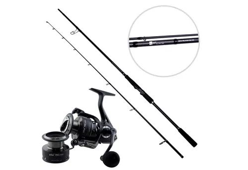 Zite Spinnrute Inzite Pro Stick mit Spinning Reel Pro Set Barsch, Zander & Hecht