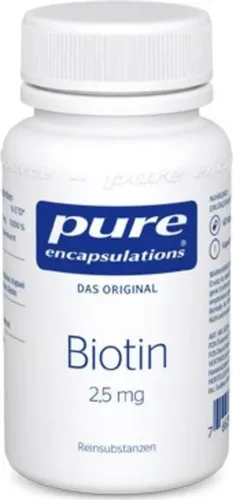 Pure Encapsulations Biotin 2,5 mg 60 Kapseln