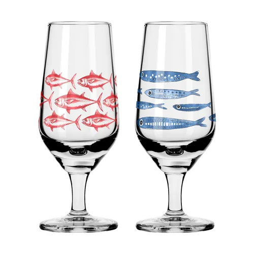 RITZENHOFF Schnapsglas Shotglas BRAUCHZEIT #3 / #4 Set 2 Stück Inhalt je 55 ml