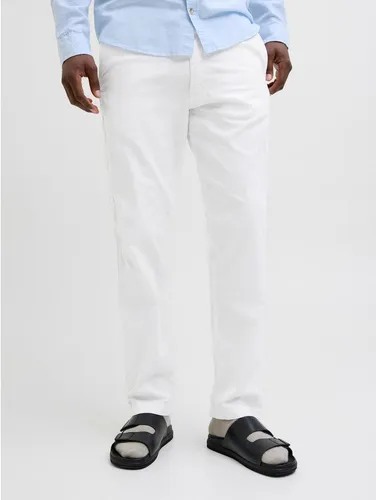 Jogginghose JACK & JONES JPSTKANE HYBRID BONDI JOGGER SN - Modische Herren-Jogginghose aus 80% Baumwolle und 20% Leinen, pflegeleicht und ideal für Freizeitaktivitäten. Bequemer relaxed fit und knöchellange Passform.