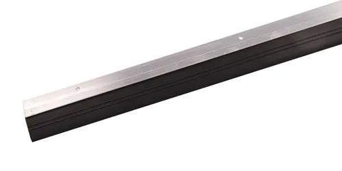 BURI Dichtlippe Türbodendichtung 100cm - Praktische Türdichtung zur Reduzierung von Zugluft, bedingt zuschneidbar, aus Aluminium oder Kunststoff, mit Gummi- oder Bürstendichtung, einfach zu montieren.
