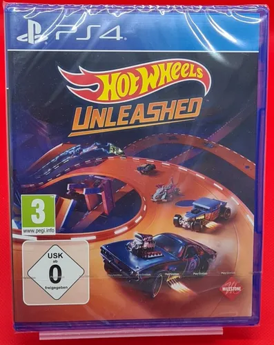 Hot Wheels Unleashed für PS4 - Rennspiel-Spaß für die ganze Familie - PC- & Videospiele, Multiplayer-Action und spannende Rennen für Kinder und Familien, USK ab 0 Jahren, ideal für unvergessliche Spielerlebnisse!