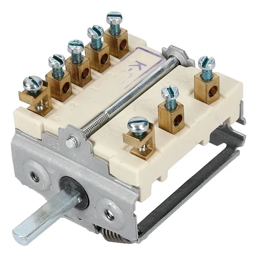 easyPART Ersatzschalter für EGO 49.27215.000 - Knöpfe & Schalter für Backöfen & Herde, hochwertiger 7-Takt-Schalter für präzise Kochfeld-Regulierung, kompatibel mit Küppersbusch 508956.