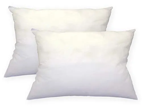 Haus und Deko 2er Pack Füllkissen 70x90 cm Innenkissen Polyester Sofakissen Kopfkissen Kissen Weiß