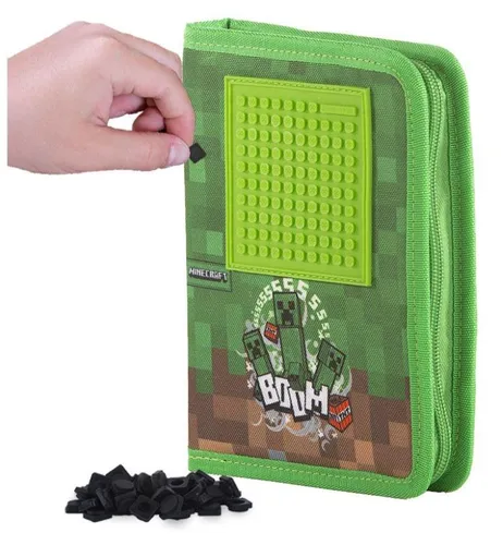 Minecraft Pixie Crew Federmäppchen ohne Inhalt