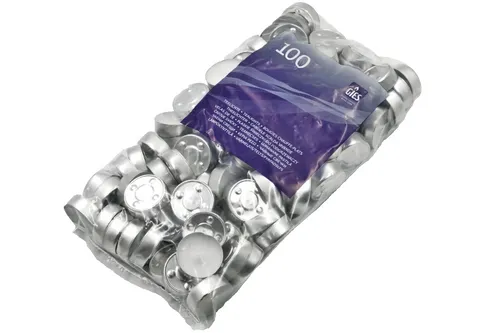 Teelichter Weiß 4 Stunden Brenndauer Gastronomie Teelicht Gies Kerzen 100