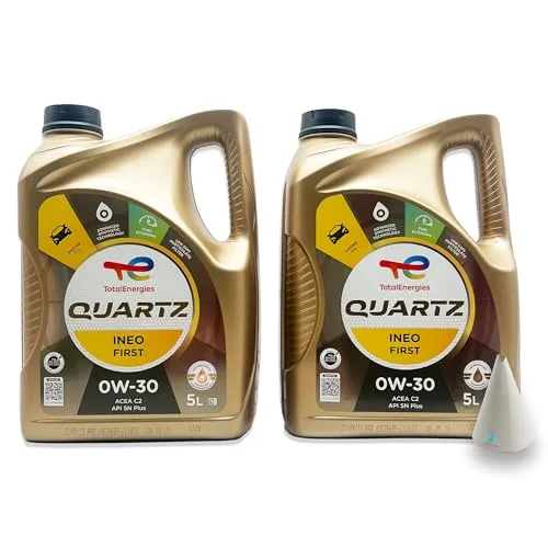 L Total Quartz Ineo First 0W-30 | passend für | PSA B71 2312 | PSA B71 2302 | 10 Liter | Motoröl | Motorenöl | mit Trichter | weitere Empfehlungen siehe Artikelbeschreibung 10