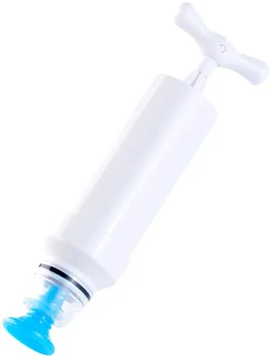 Rosenstein & Söhne Vakuumpumpe HVC-5: Handvakuumierpumpe für Lebensmittel - Lebensmittelaufbewahrung - Verlängern Sie die Haltbarkeit Ihrer Lebensmittel bis zu 5x länger. Ideal für Camping und einfache Handhabung. Passt in jede Schublade!