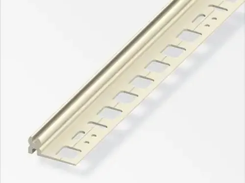 PVC Trägerprofil Elfenbein 100 cm Länge Bodenprofil für Laminat und Parkett