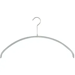 MAWA Kleiderbügel Economic P, silber, 40 cm, 50er Set in silber von MAWA Design