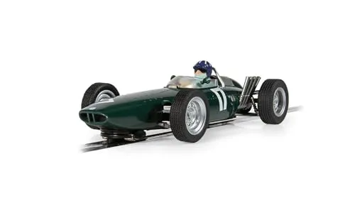 Scalextric Cars – C4536 BRM P57 – Sieger GP der Niederlande 1962 – World Champion Edition – Spielzeug-Schlitzauto zur Verwendung Rennstrecken – Geschenkideen für kleine Kinder