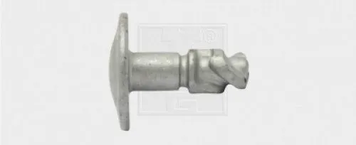 Klemmstift VAG, silber, Stahl 2Stk.