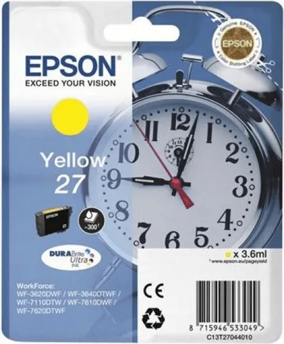 Epson 27 T2704 Tinte Gelb C13T27044012 Neu Angebot!